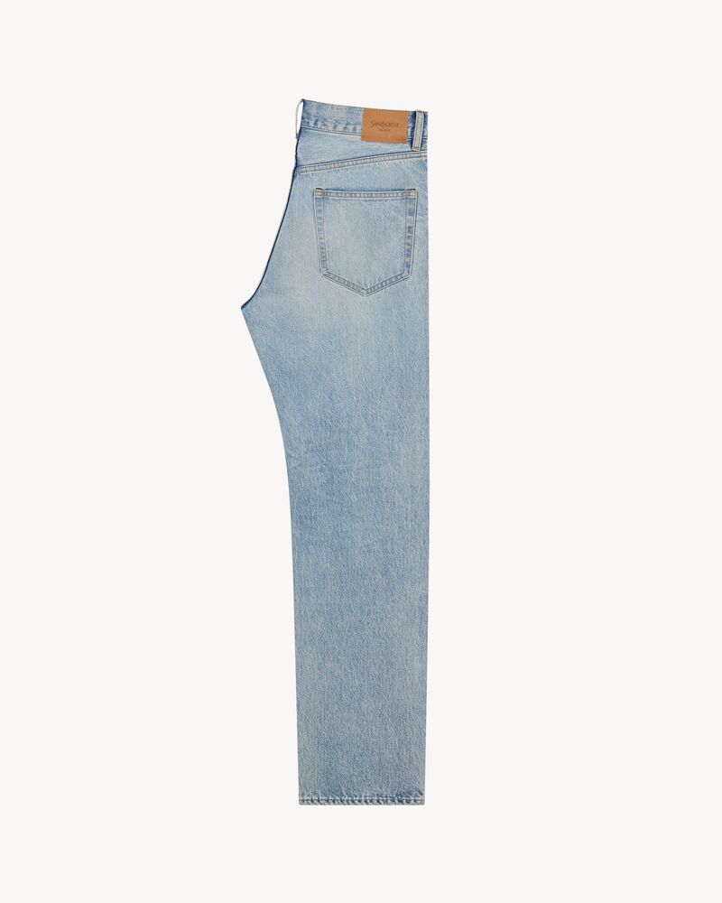 loose jeans in south blue denim