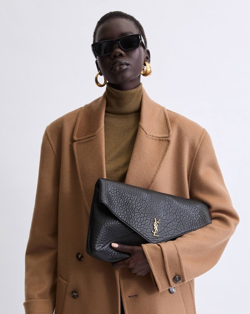 CASSANDRE XXL envelope pouch on chain in lambskin 