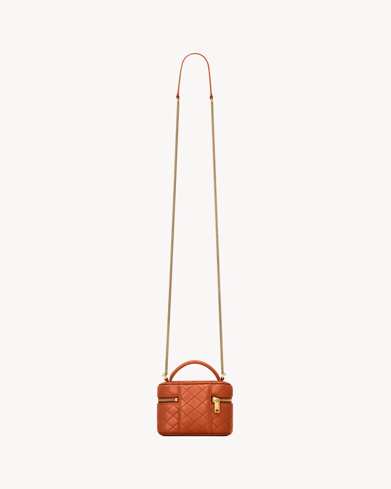 GABY micro vanity bag in lambskin