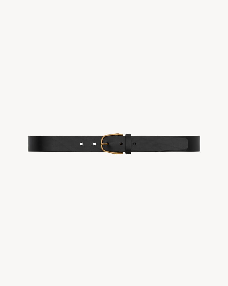 Ceinture minimale en cuir