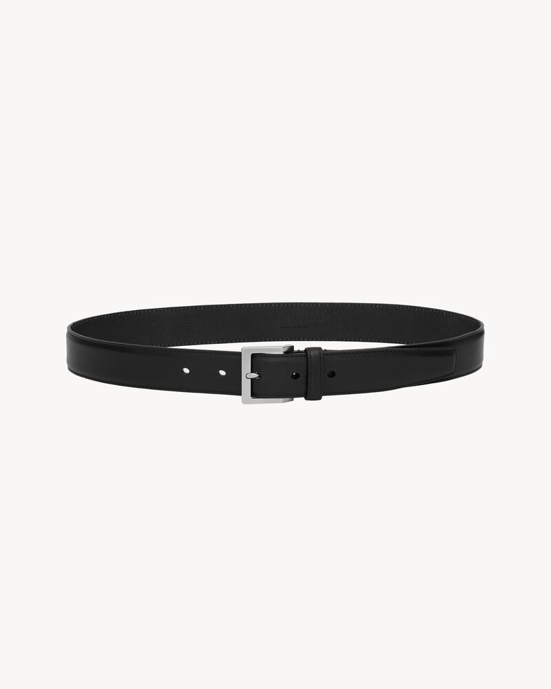 Saint Laurent レザー ベルトバッグ ブラック ☆SAINT LAURENT☆関税込♪日本完売♪クラシック ベルトバッグ (Saint