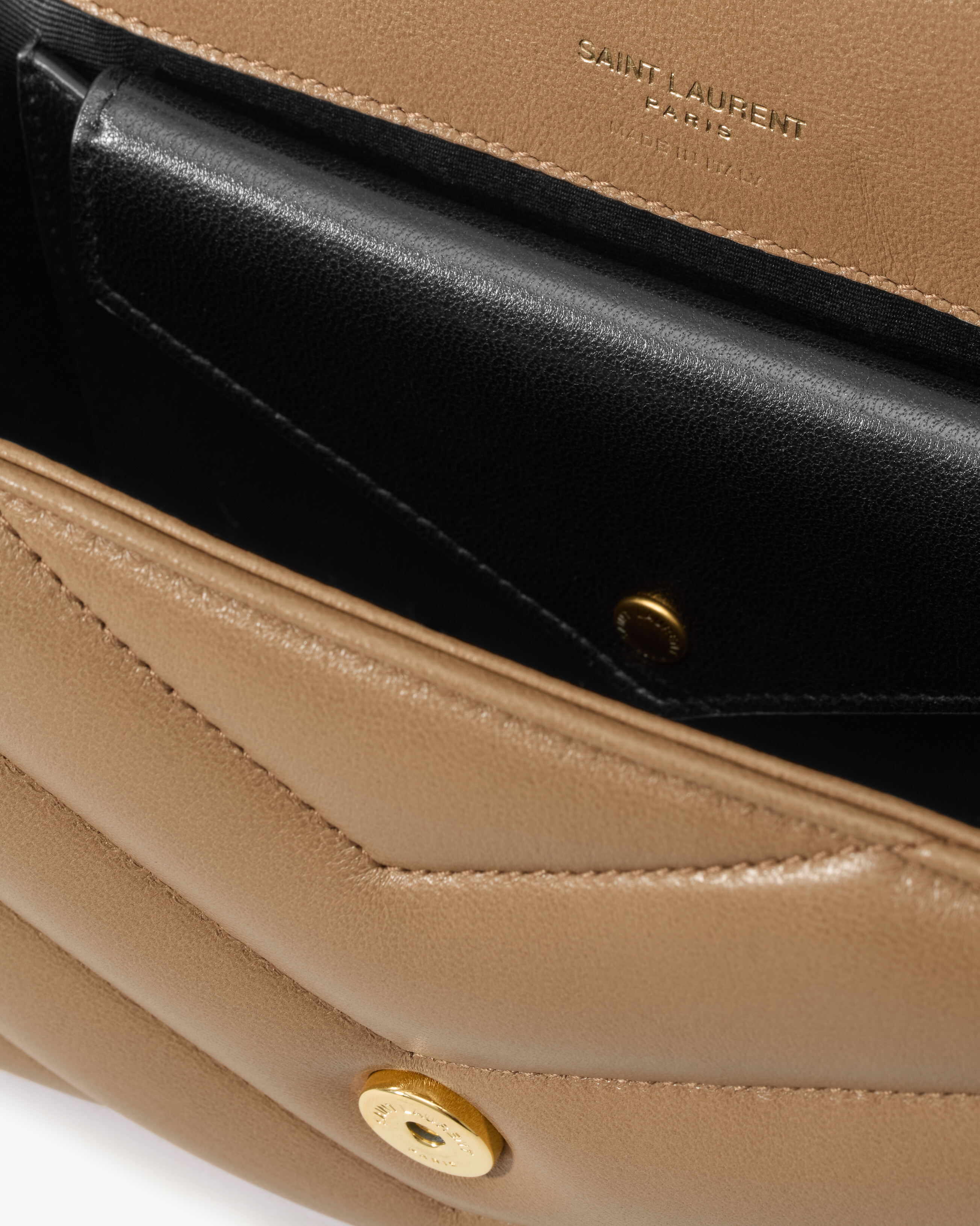 LOULOU small in MATELASSÉ lambskin