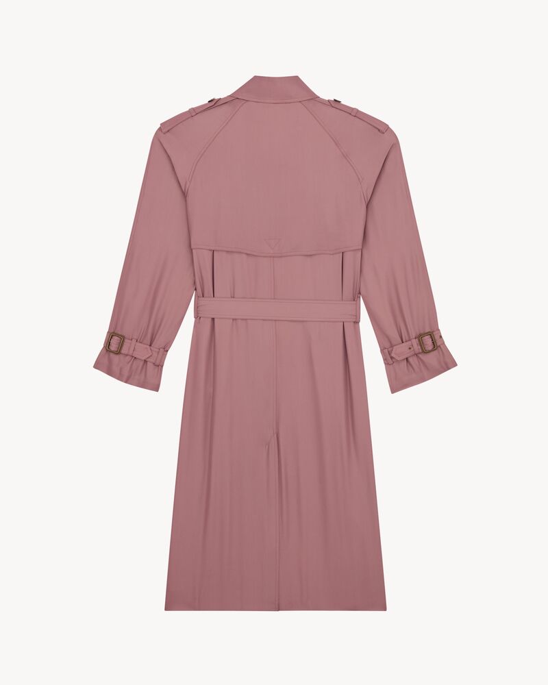 Trench en satin