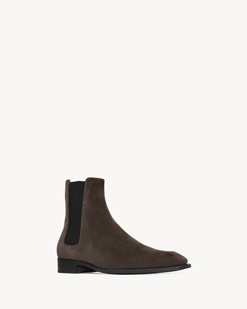 AURELIEN Chelsea-Stiefel aus Veloursleder