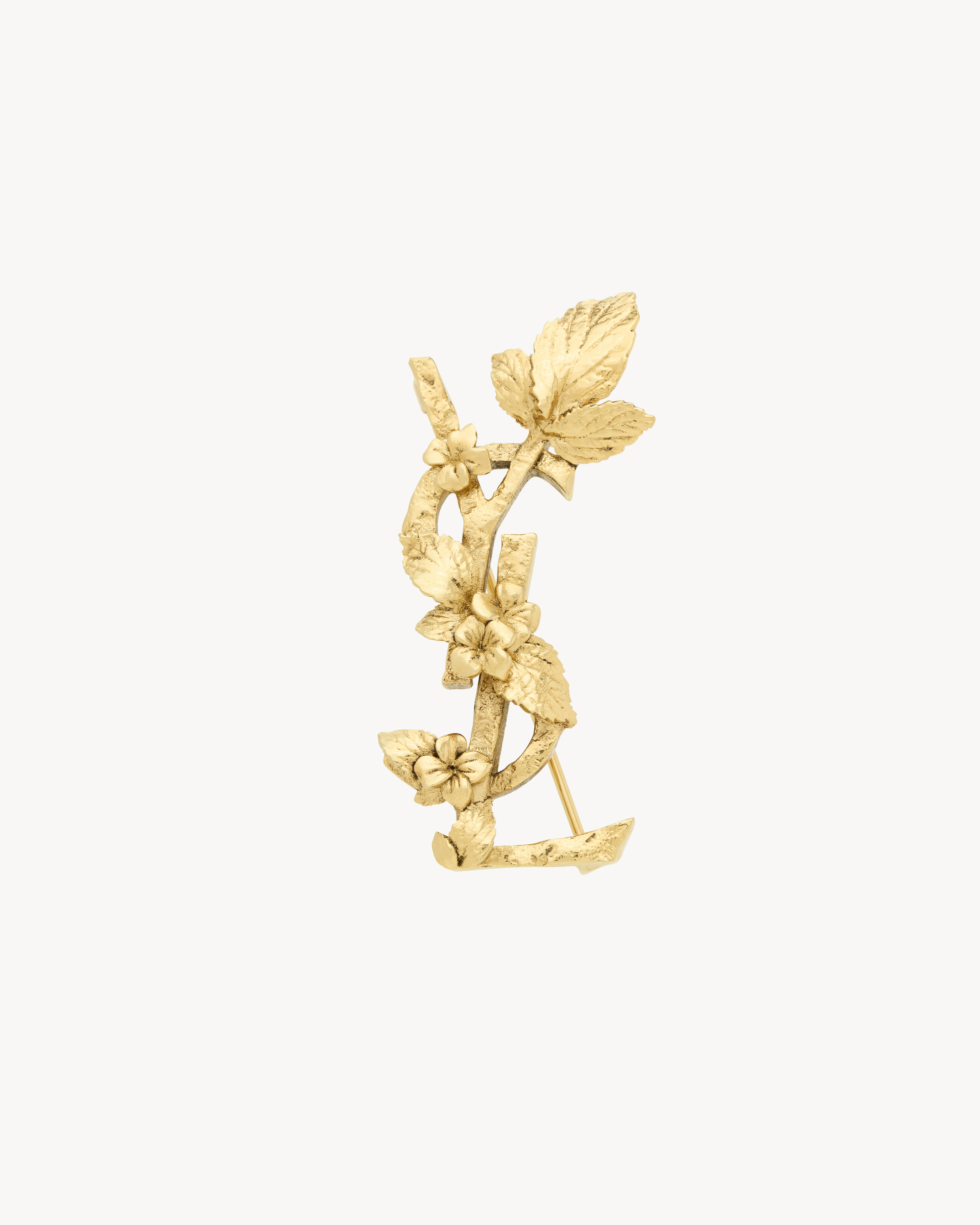 CASSANDRE金屬繡花球胸針