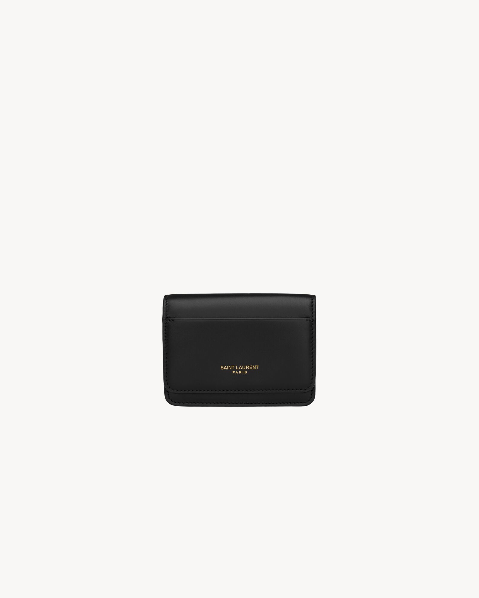 PARIS business card case in smooth leather — 863192AAGD01000