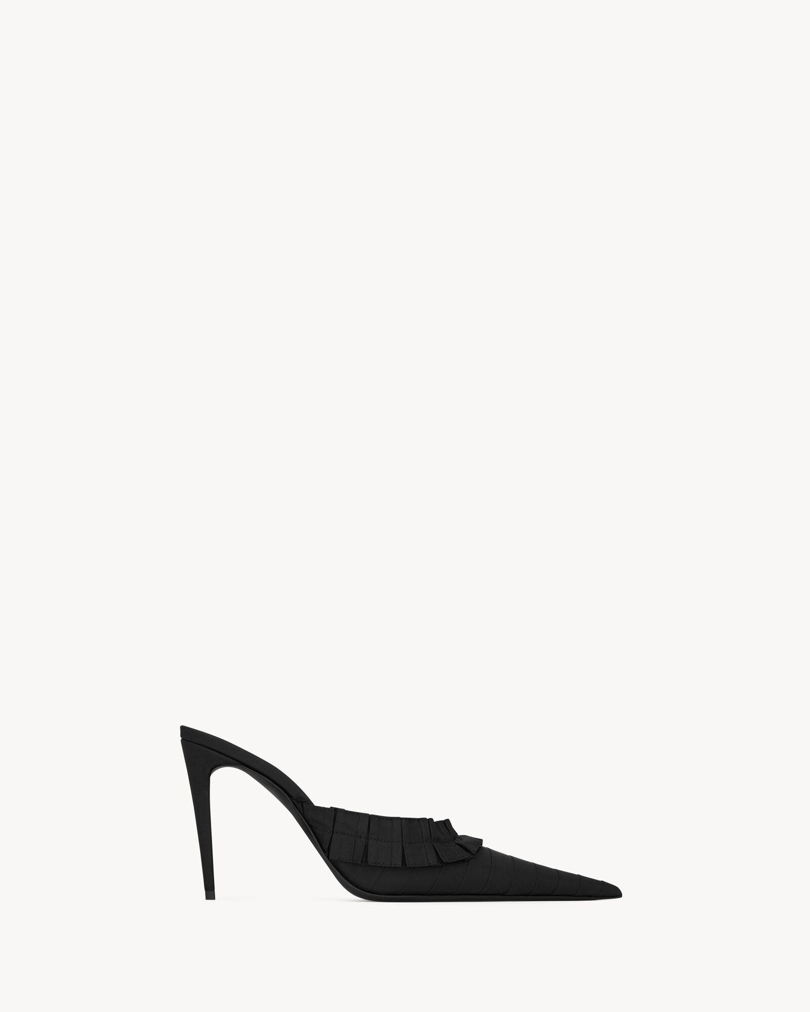 MADELEINE mules in silk taffeta — 870492AAGJO1000