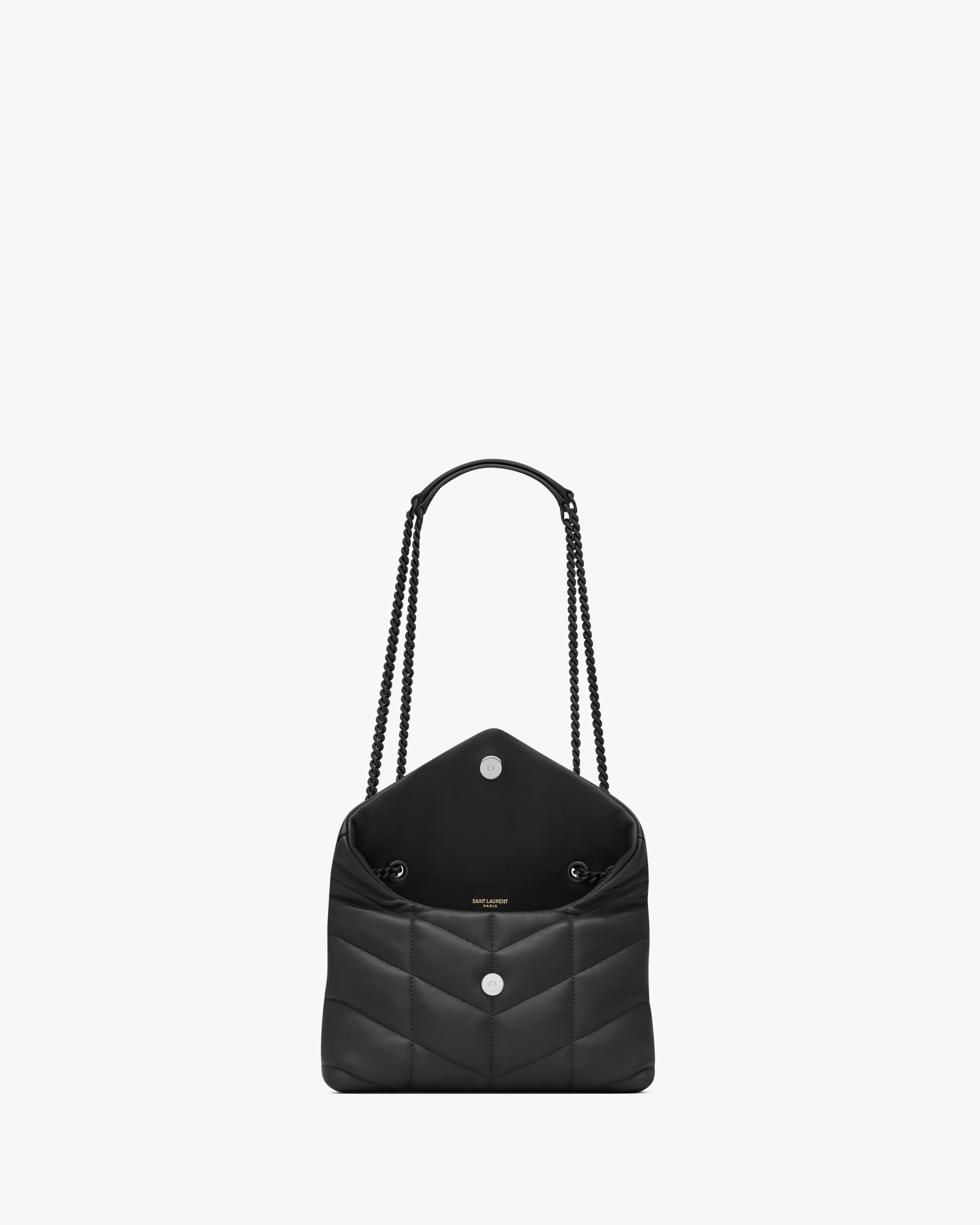 Puffer toy en cuir d'agneau