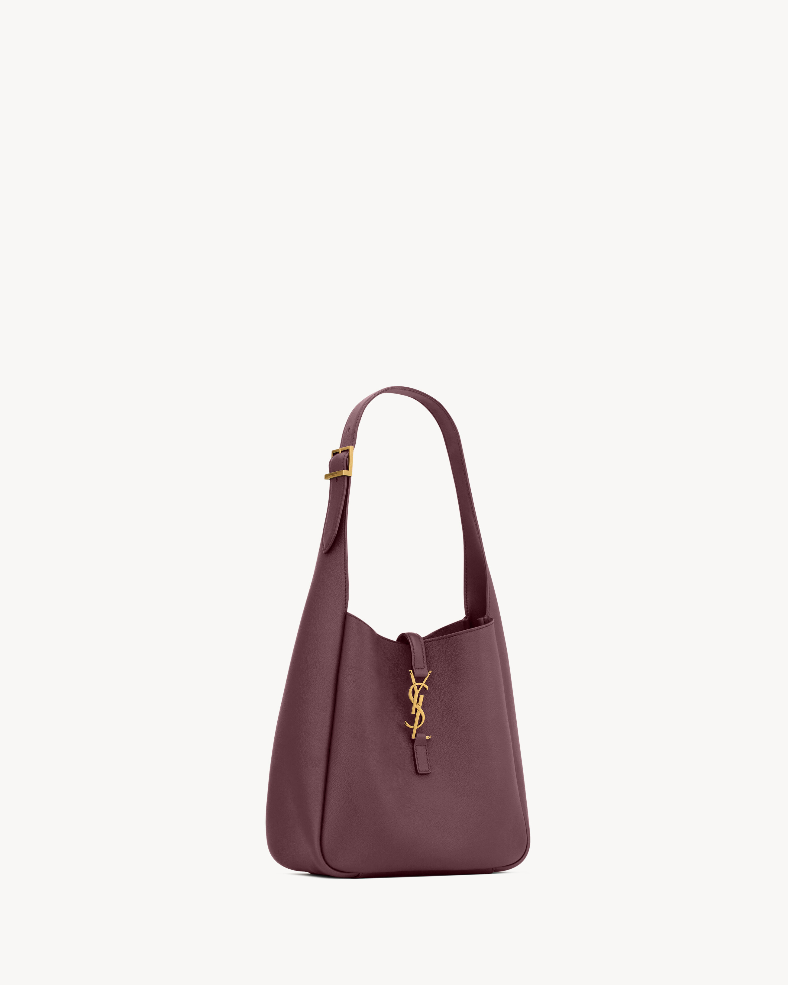 LE 5 À 7 supple small IN GRAINED LEATHER