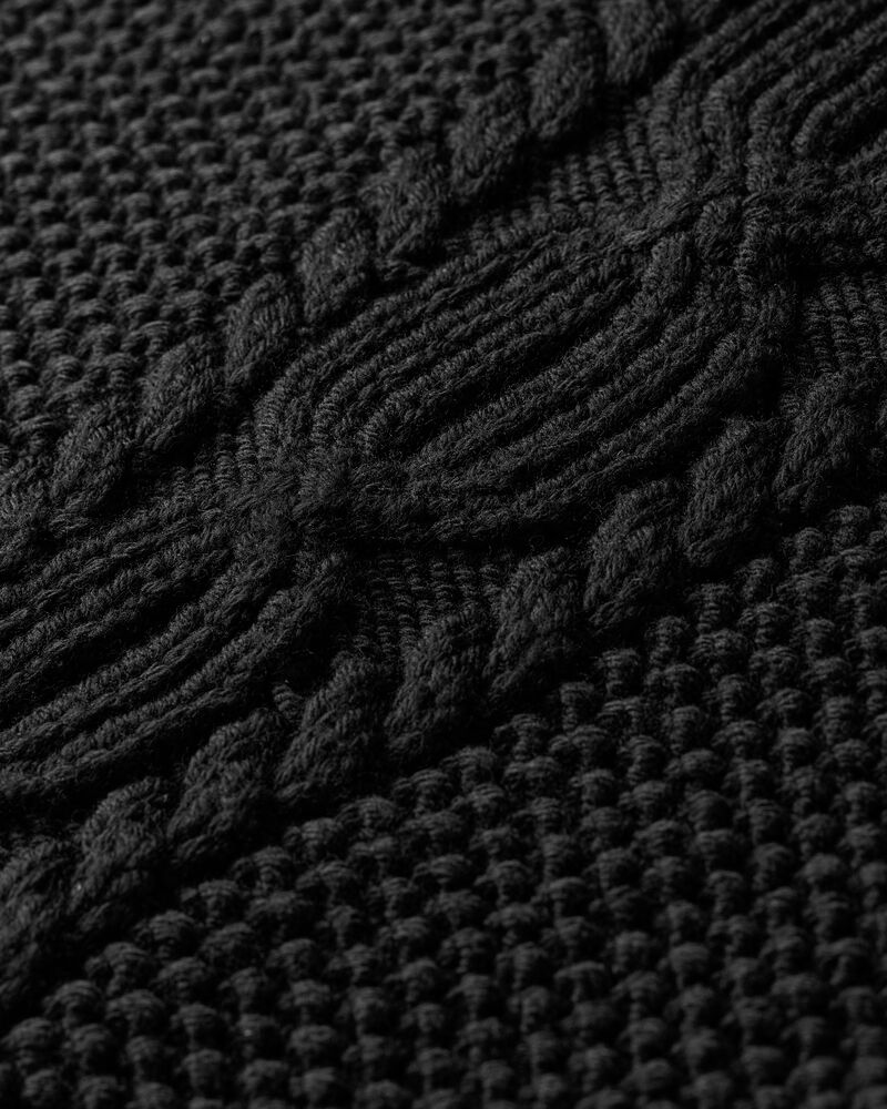 crewneck sweater in wool knit