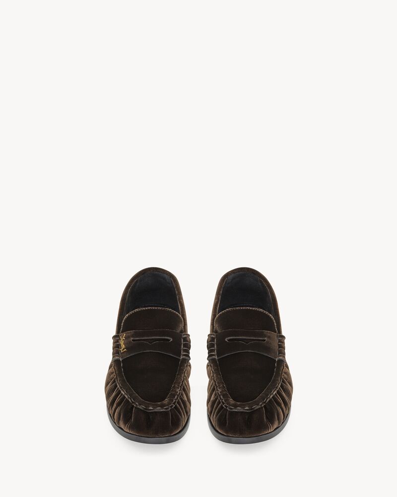 LE LOAFER柔軟絲絨樂福鞋