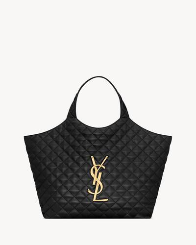 YSL ブラックベルベットバッグ Thumbnail-809824AAB326592_A.