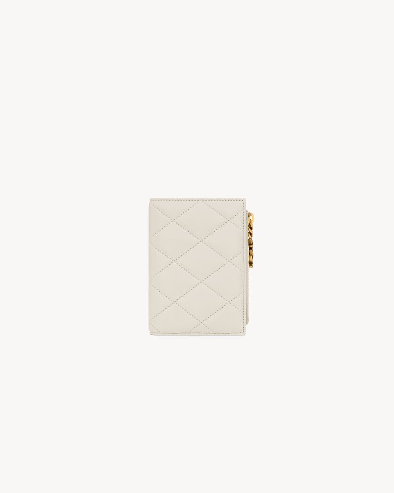 CASSANDRE BIJOU bi-fold wallet in lambskin