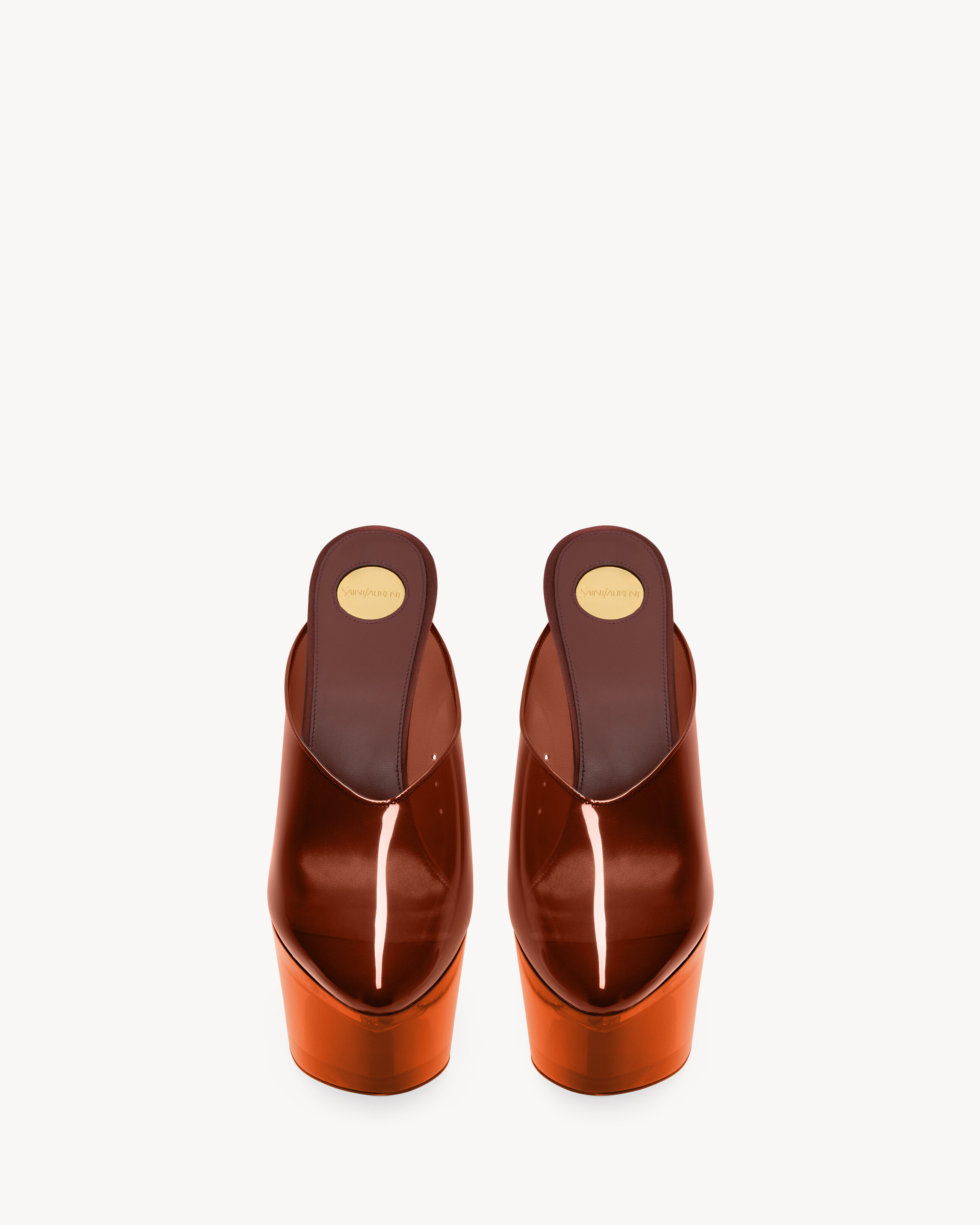 WHISKY mules à plateforme en TPU