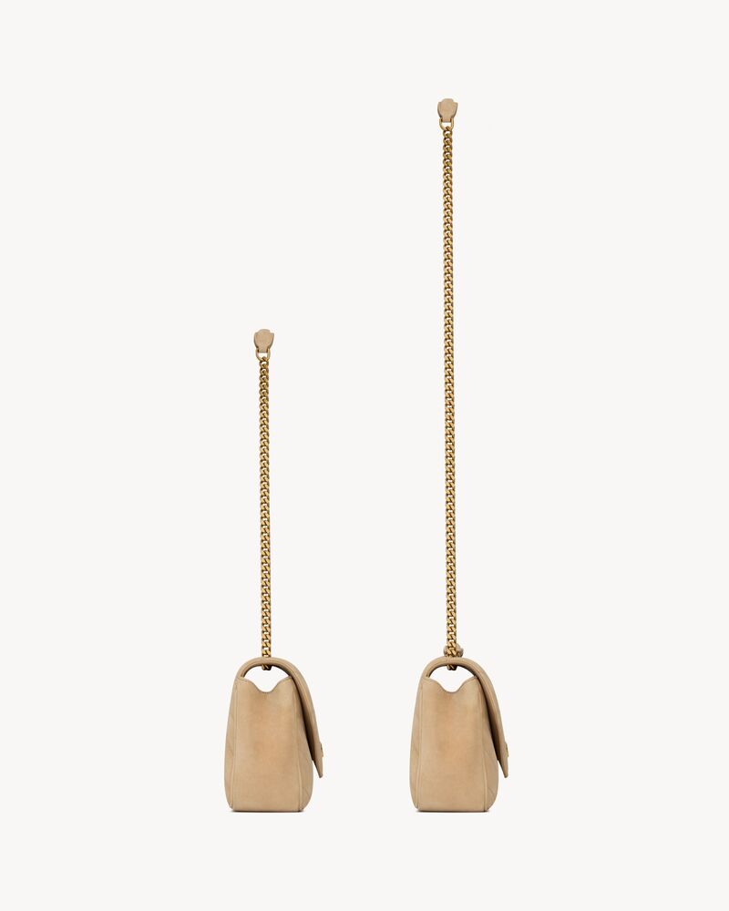 LOULOU small in MATELASSÉ suede