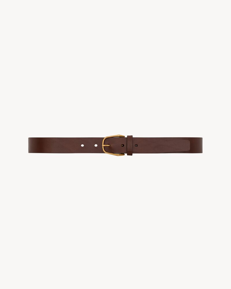 Ceinture minimale en cuir