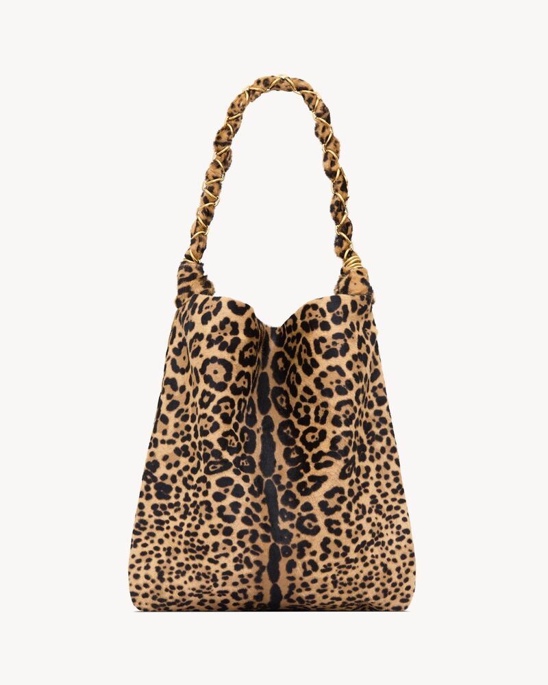 AMALIA medium en cuir effet pony