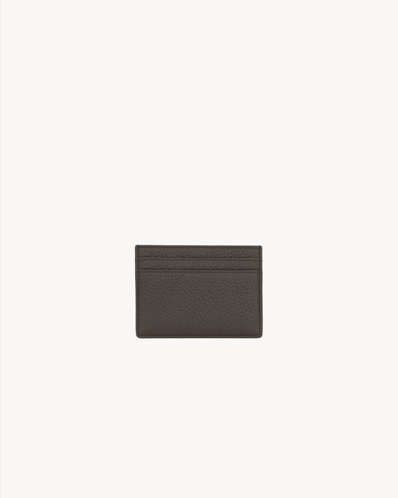 TINY CASSANDRE card case in grained leather