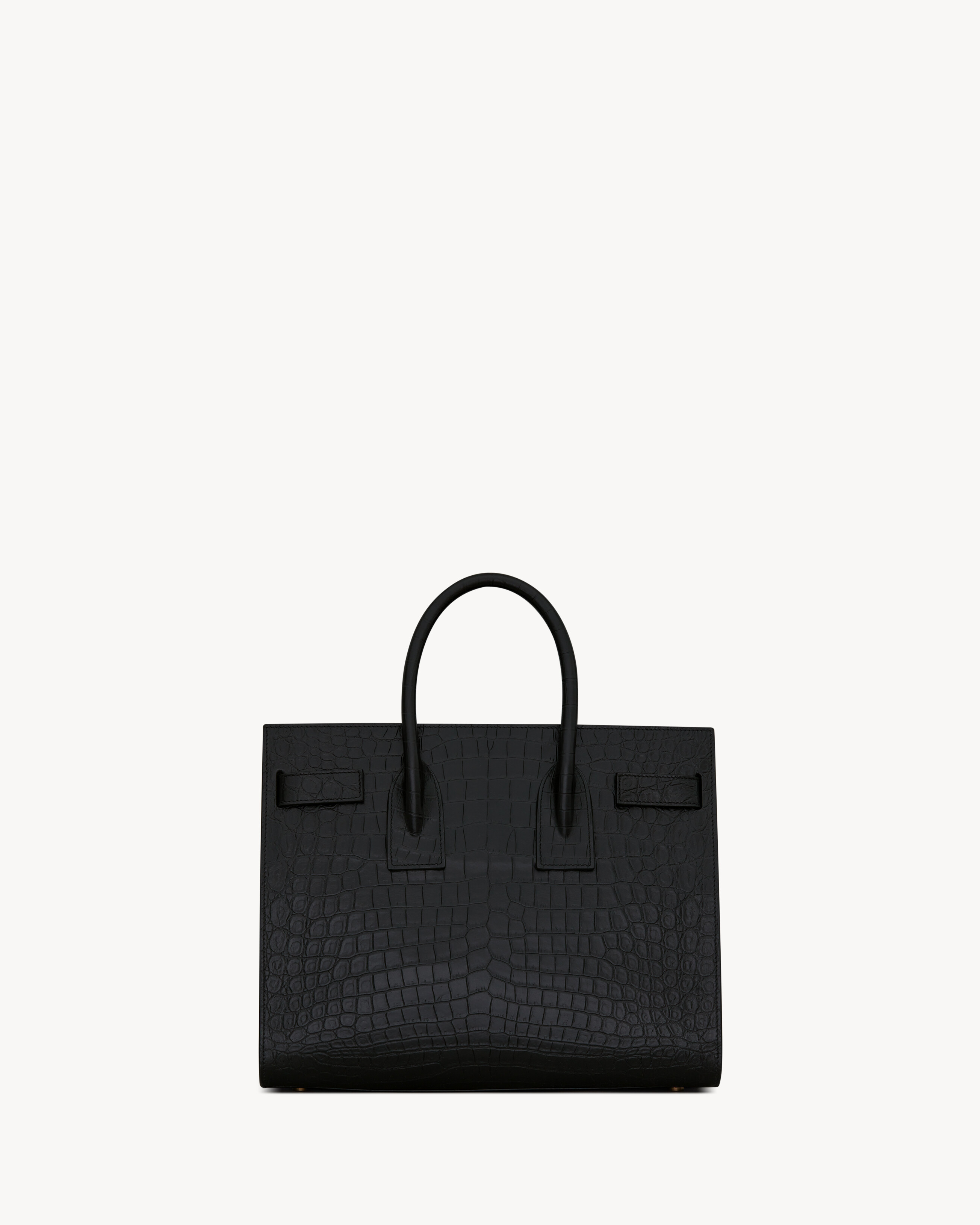 SAC DE JOUR IN CROCODILE-EMBOSSED LEATHER – SMALL