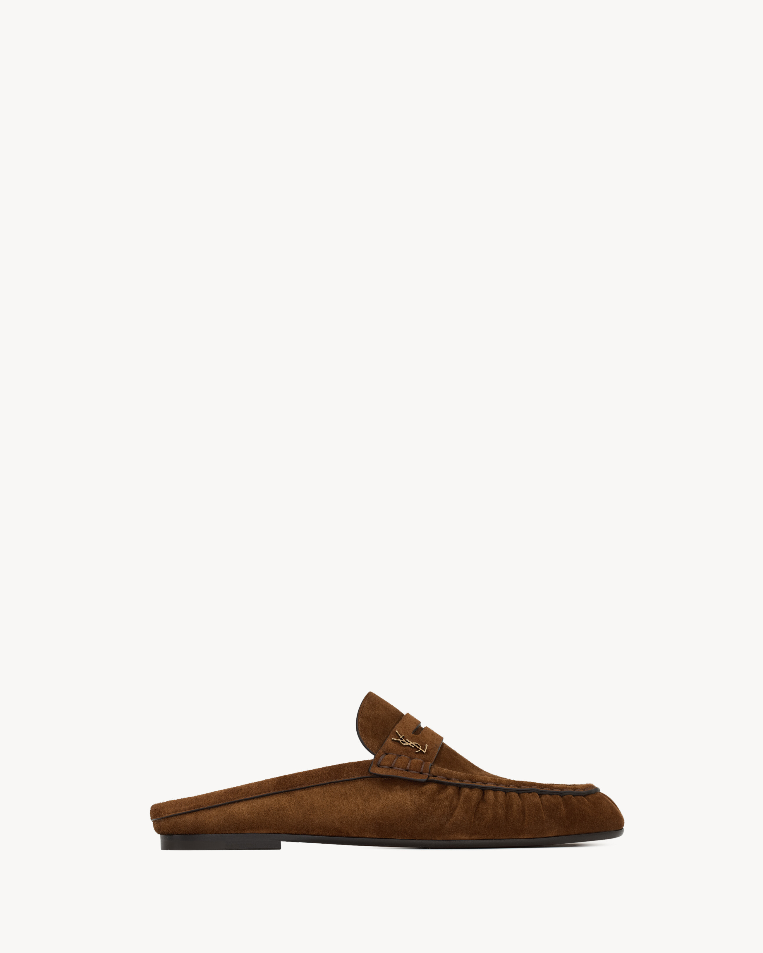 LE LOAFER mules in suede
