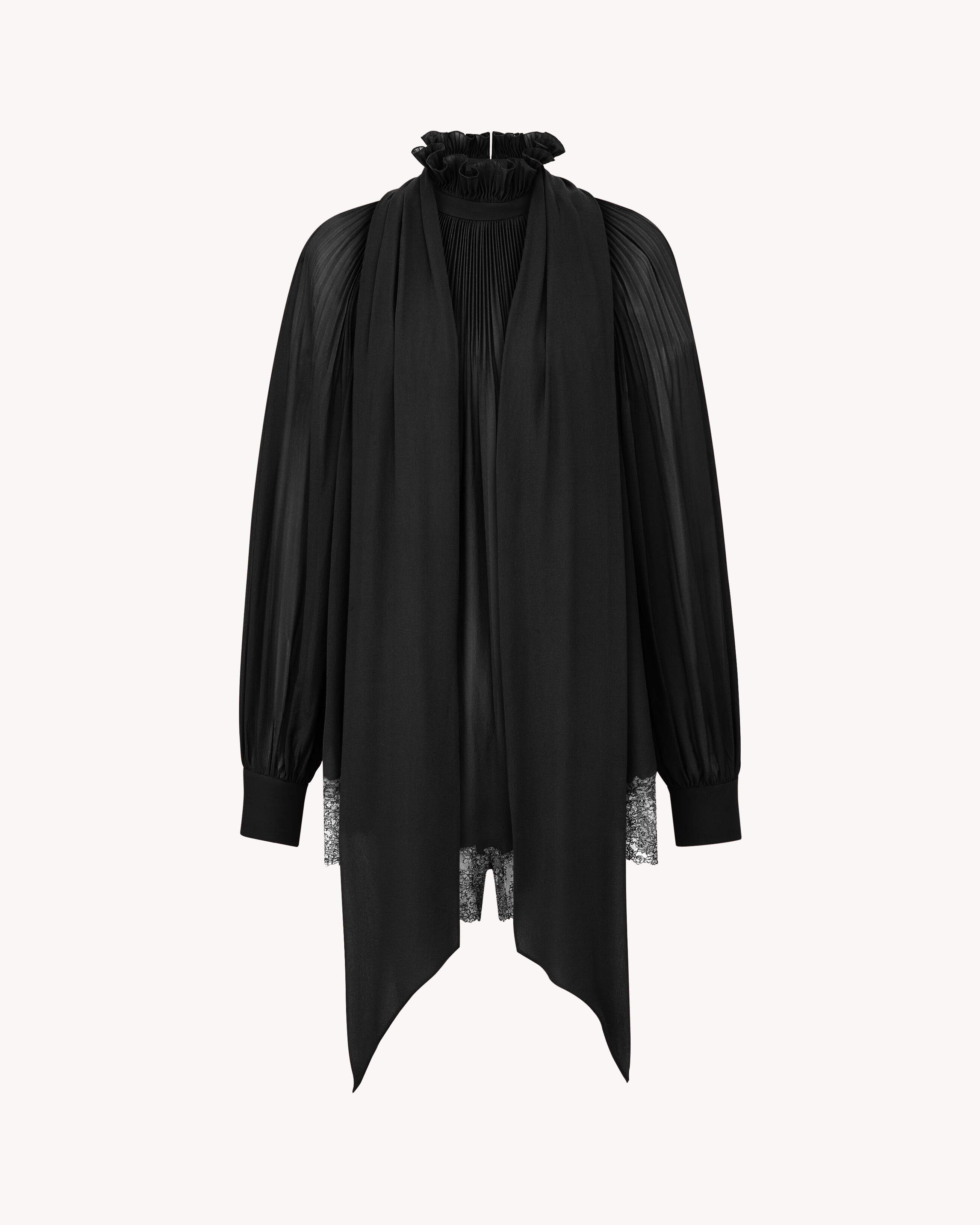 塔夫绸花结连衫裤