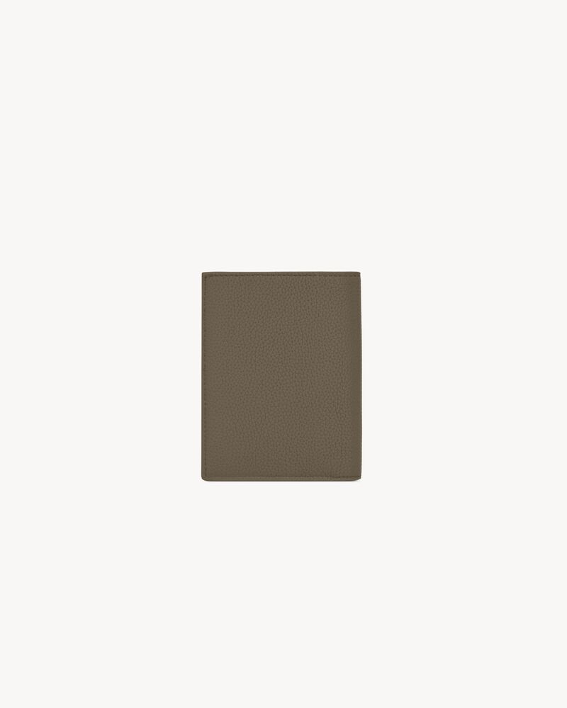 TINY CASSANDRE CREDIT CARD WALLET IN GRAINED LEATHER