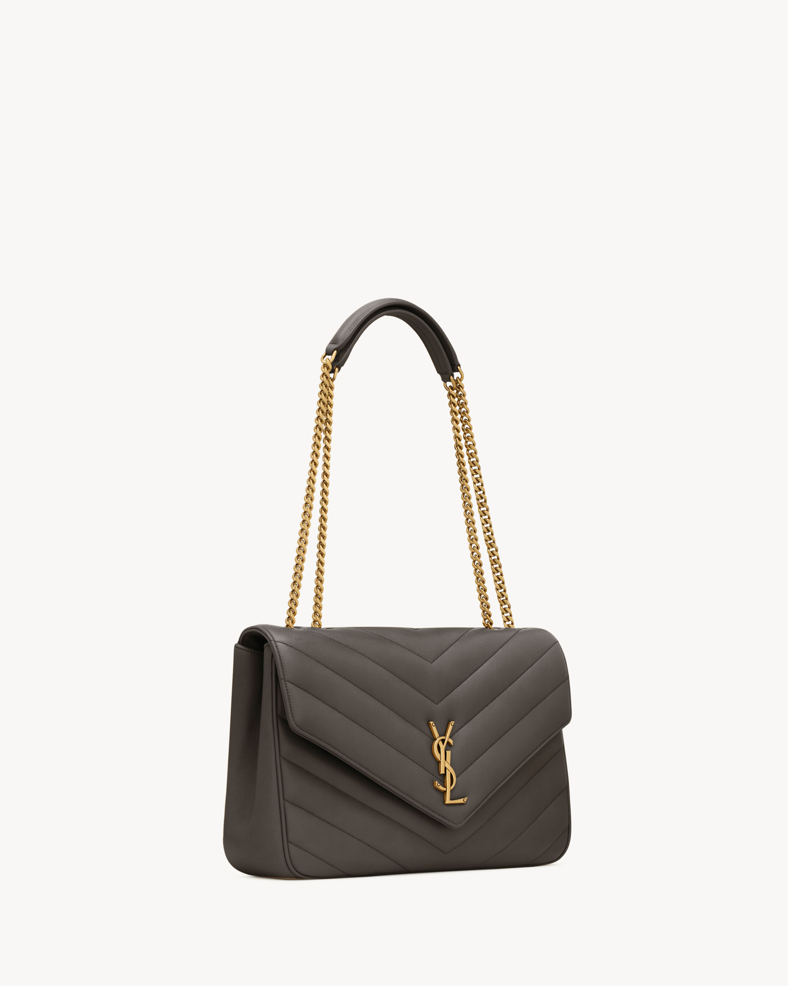 LOULOU large in MATELASSÉ lambskin