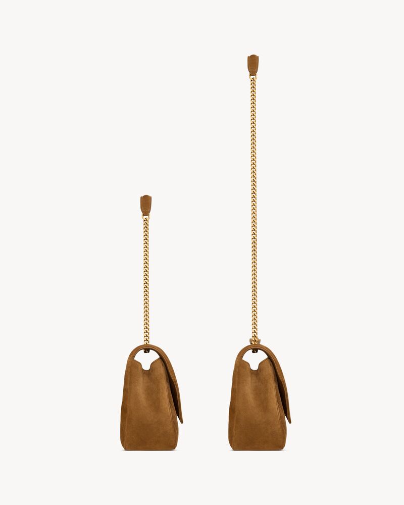 LOULOU medium in MATELASSÉ suede