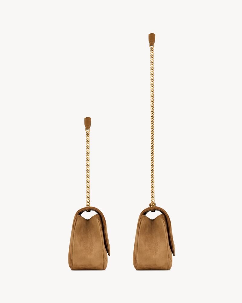 LOULOU medium in MATELASSÉ suede