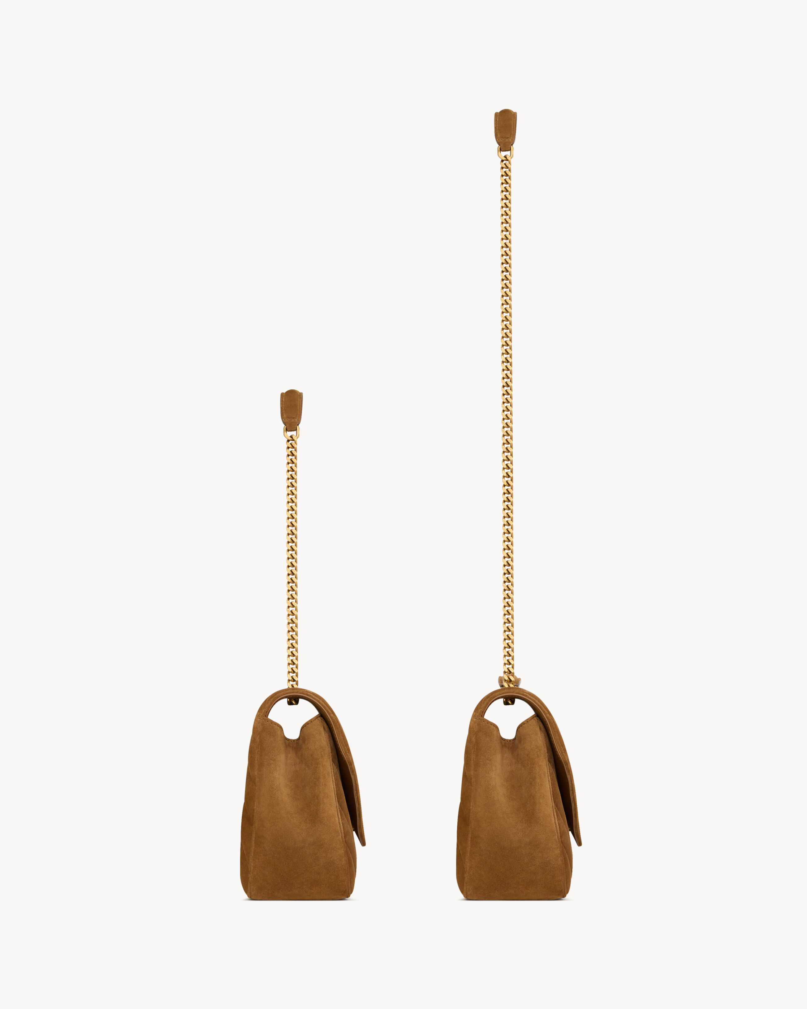 LOULOU medium in MATELASSÉ suede