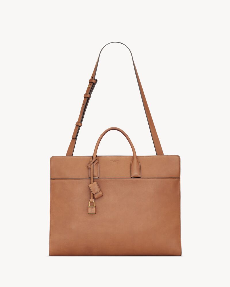 SAC DE JOUR document holder in leather