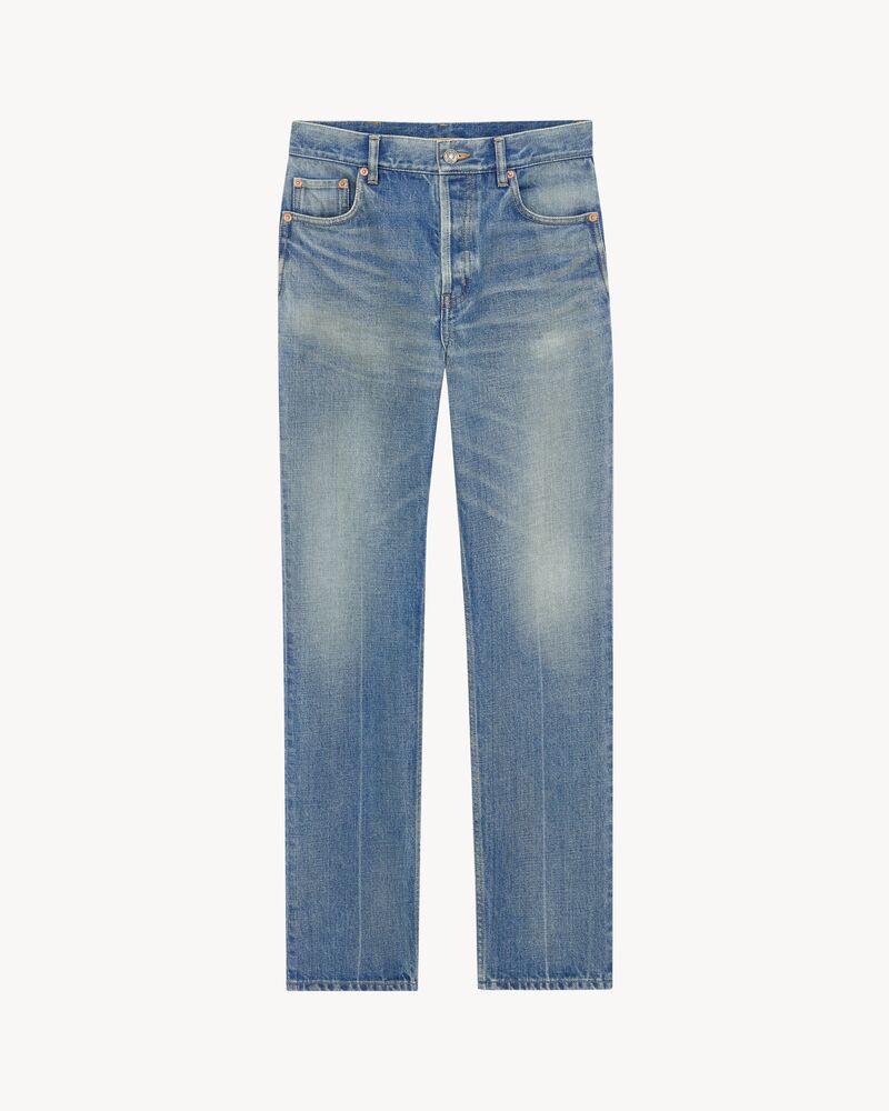 90's mid-rise straight jeans
