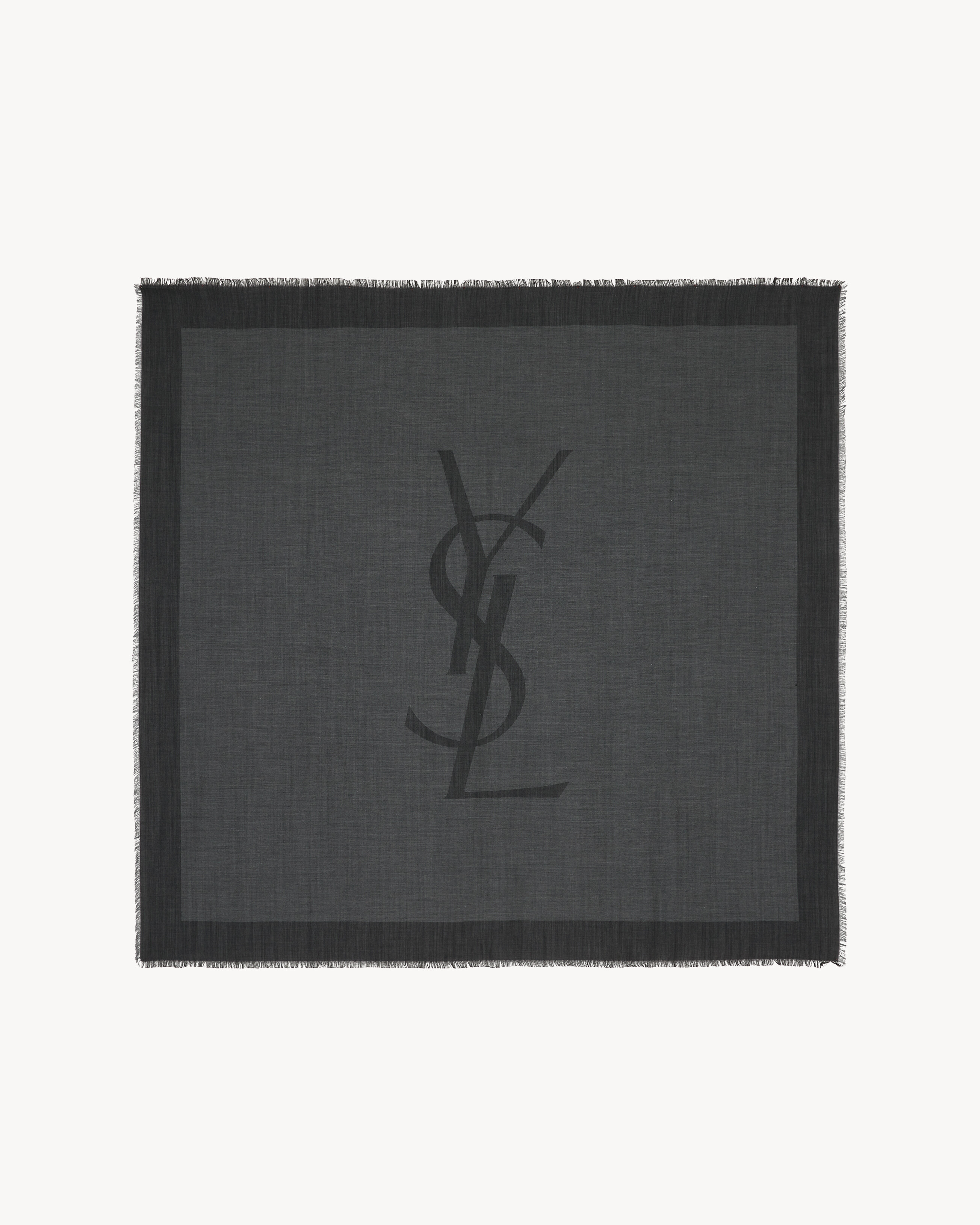 CASSANDRE square scarf in silk and cashmere