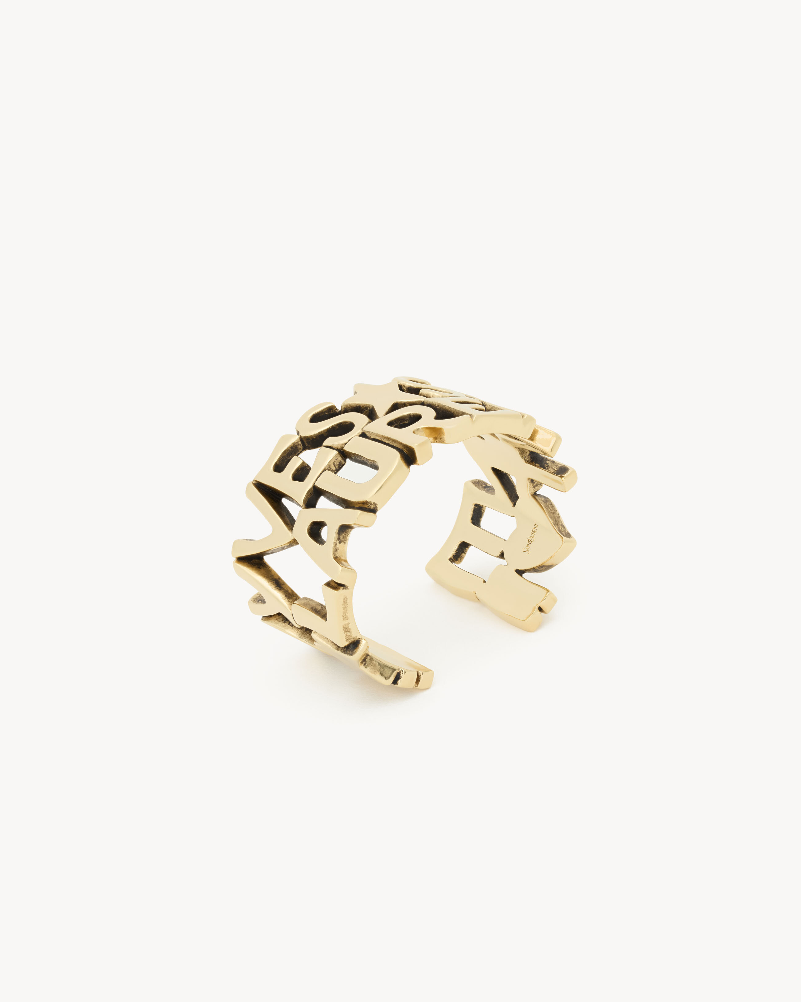 YVES SAINT LAURENT cuff in metal