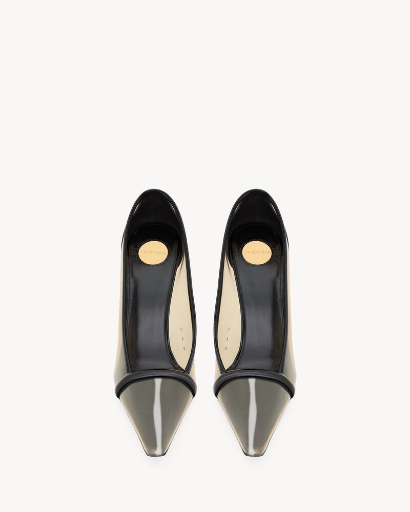 BRIGITTE pumps in TPU and patent leather