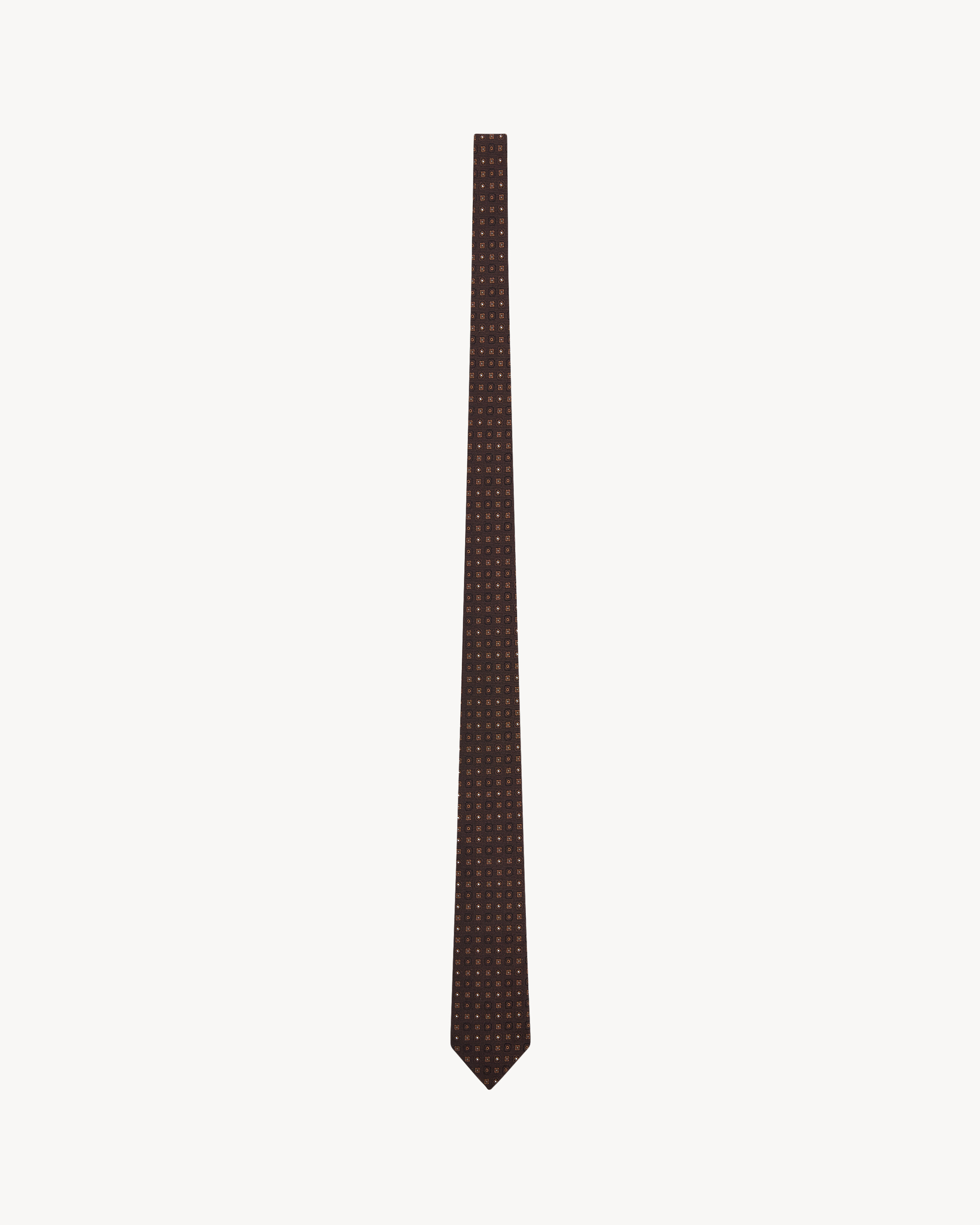 tie in silk jacquard