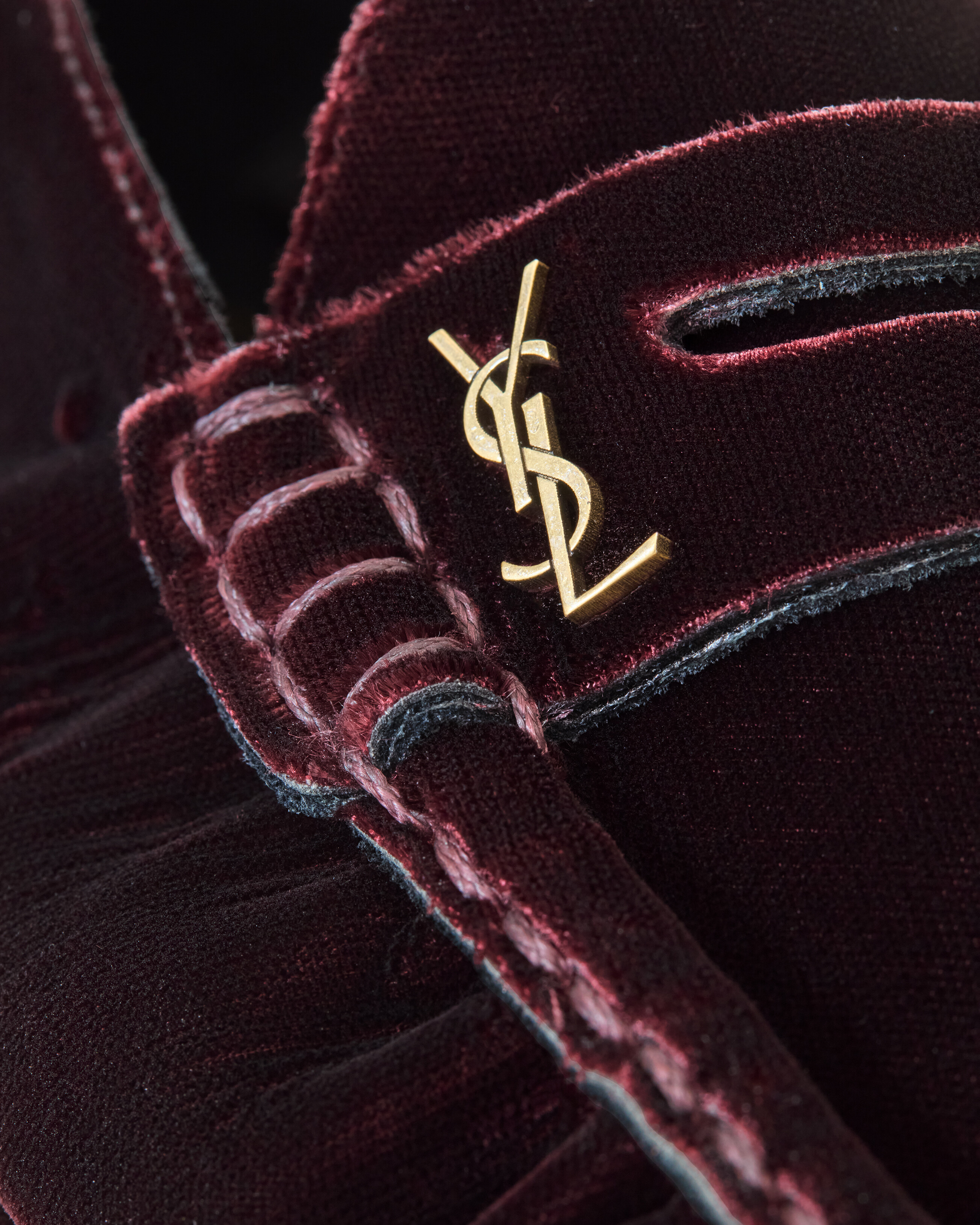 LE LOAFER foldable in velvet