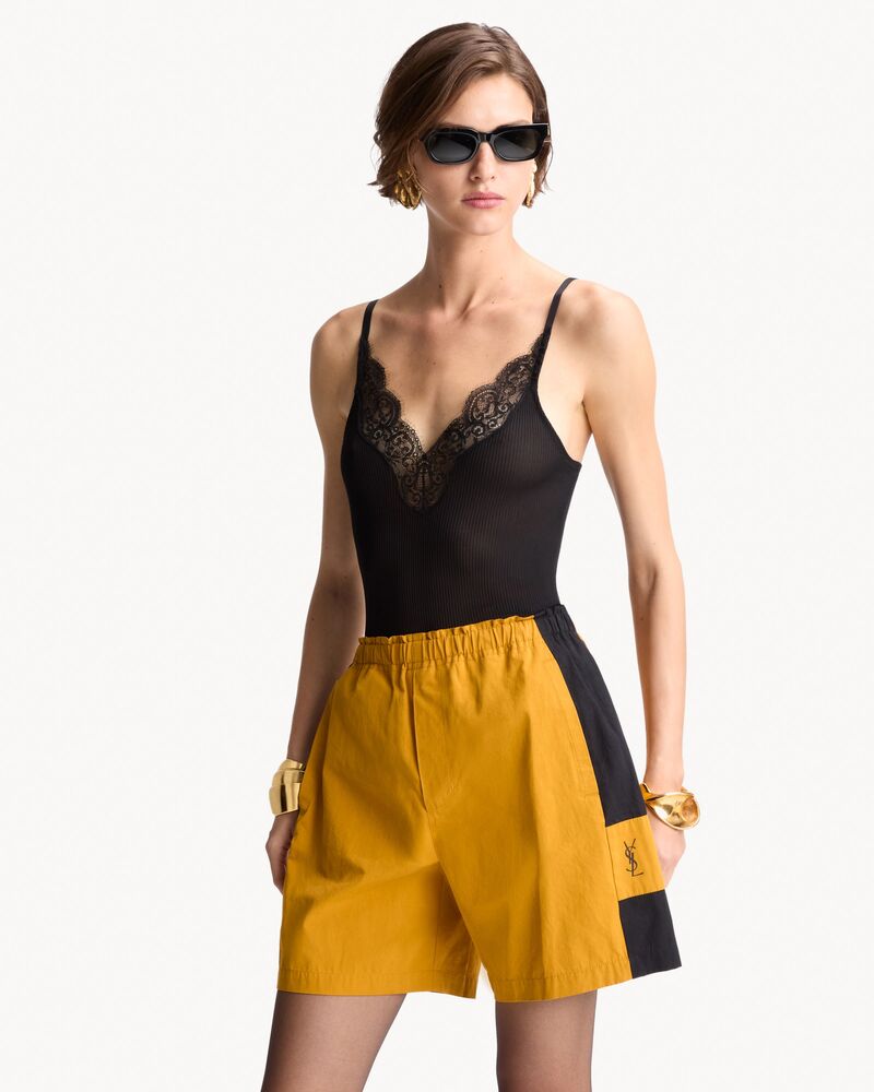 CASSANDRE bermuda shorts in cotton