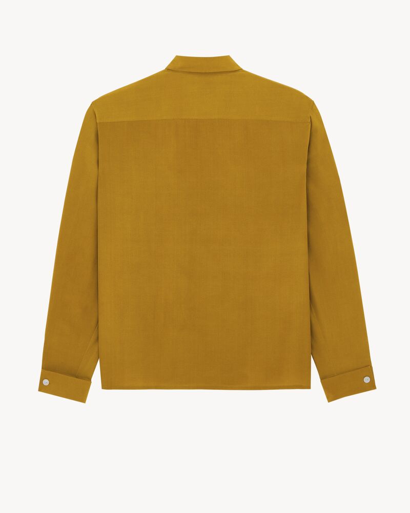 shirt in silk crepe de chine