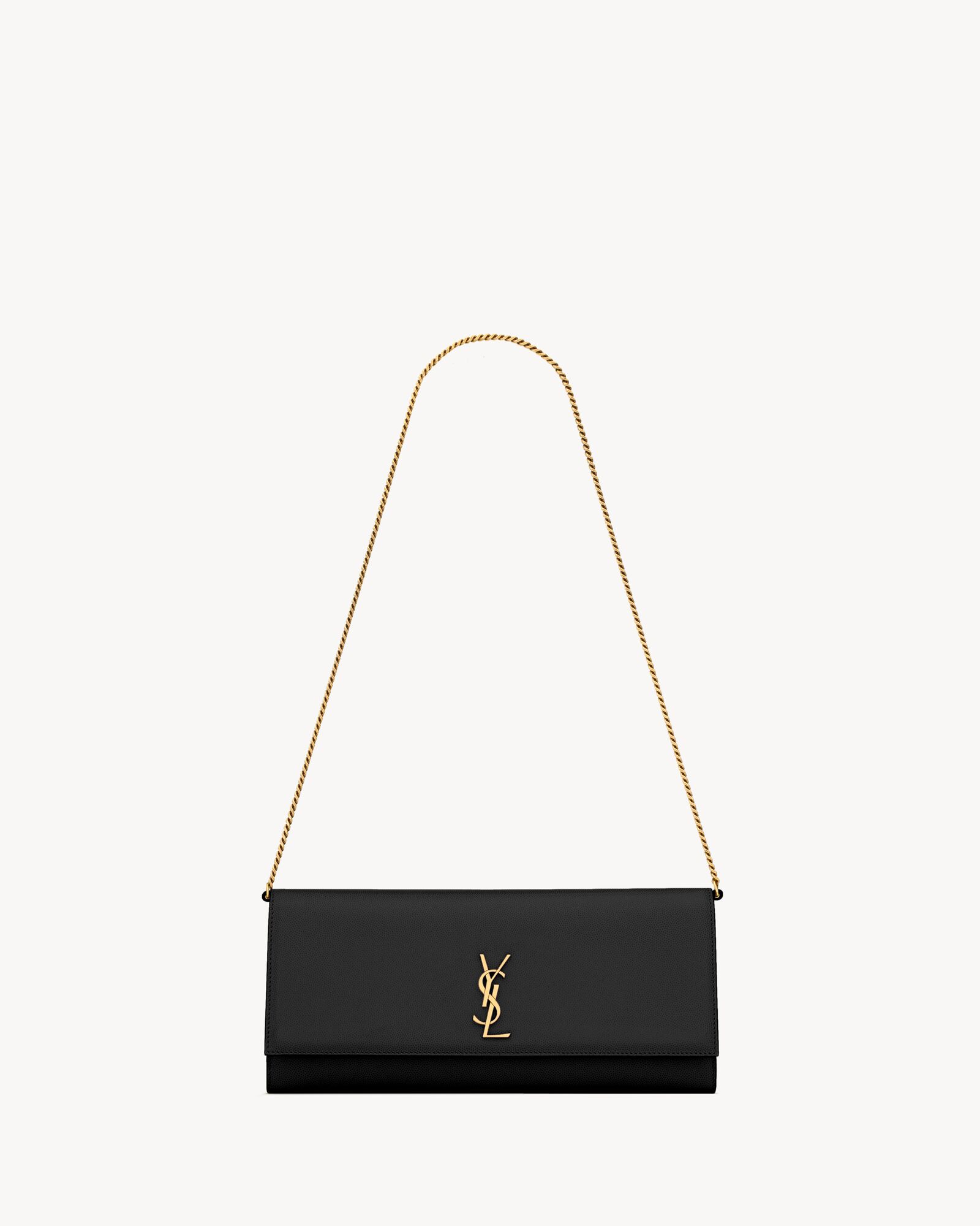 KATE clutch in grain de poudre leather — 851921AAGBE1000