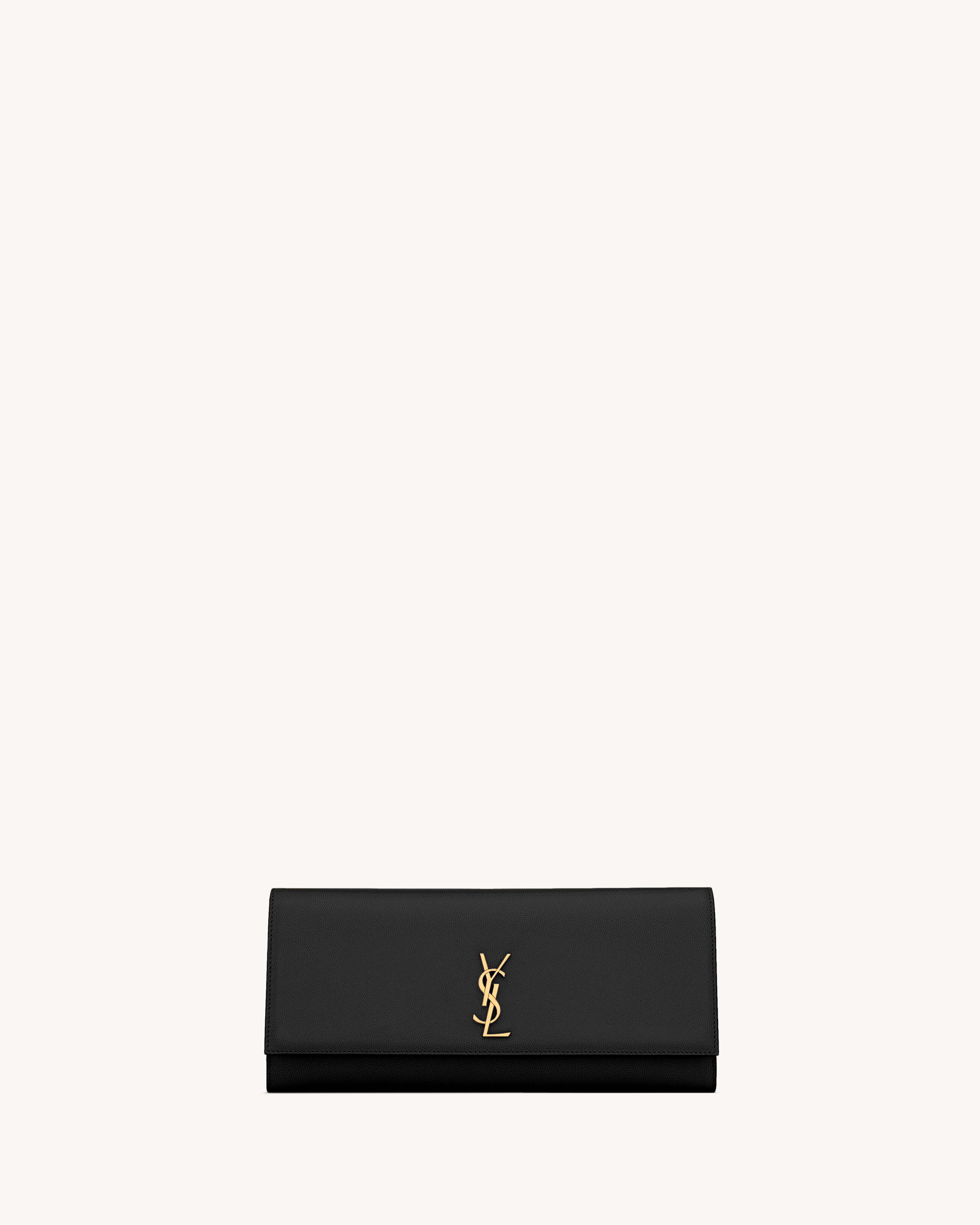 KATE clutch in grain de poudre leather