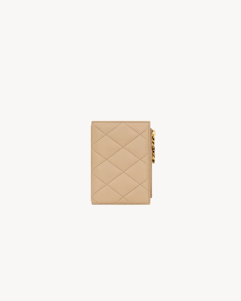 CASSANDRE BIJOU bi-fold wallet in lambskin