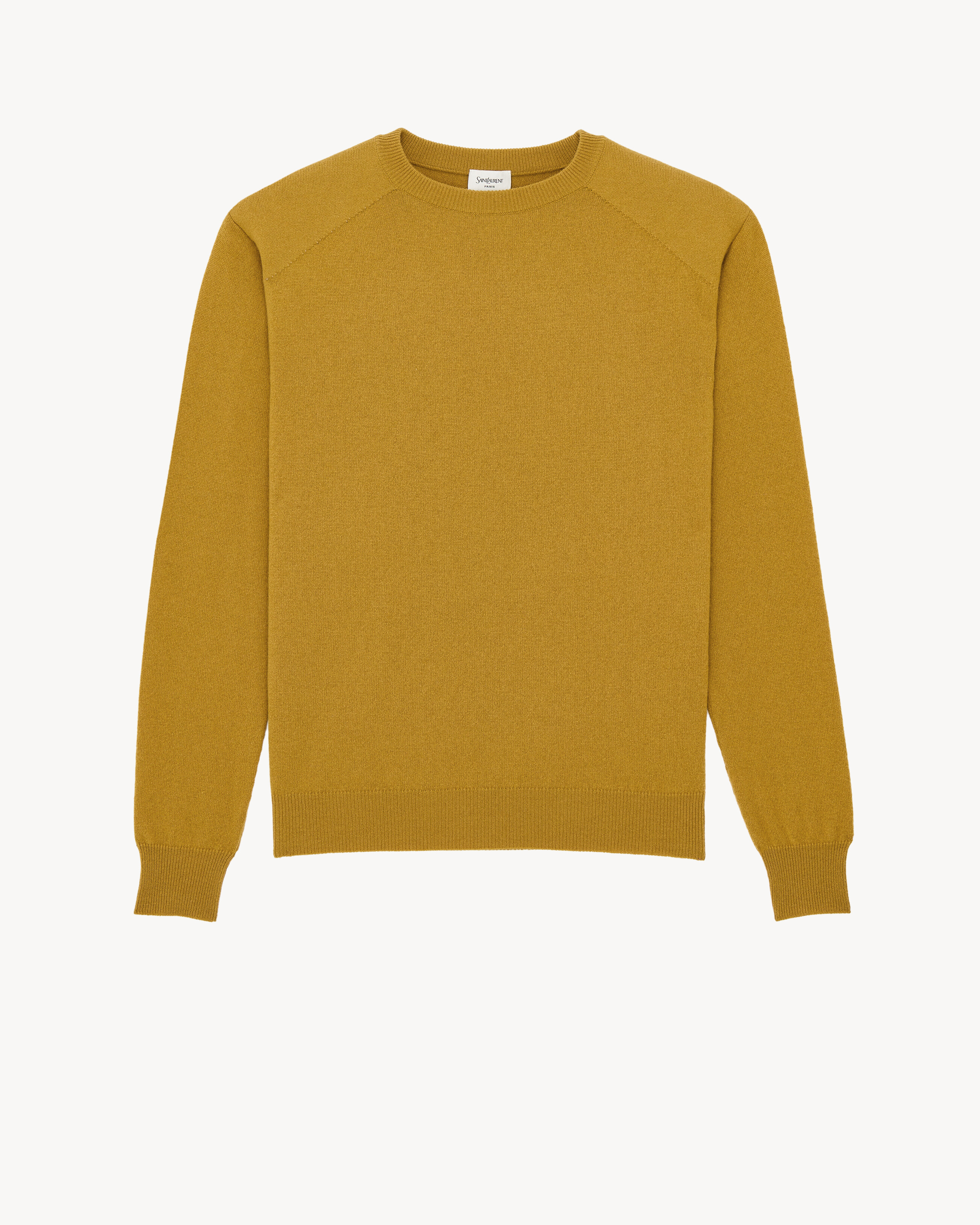 crewneck sweater in cashmere