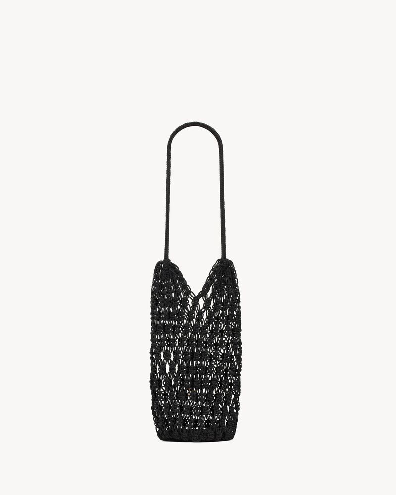 CASSANDRE large tote in crochet