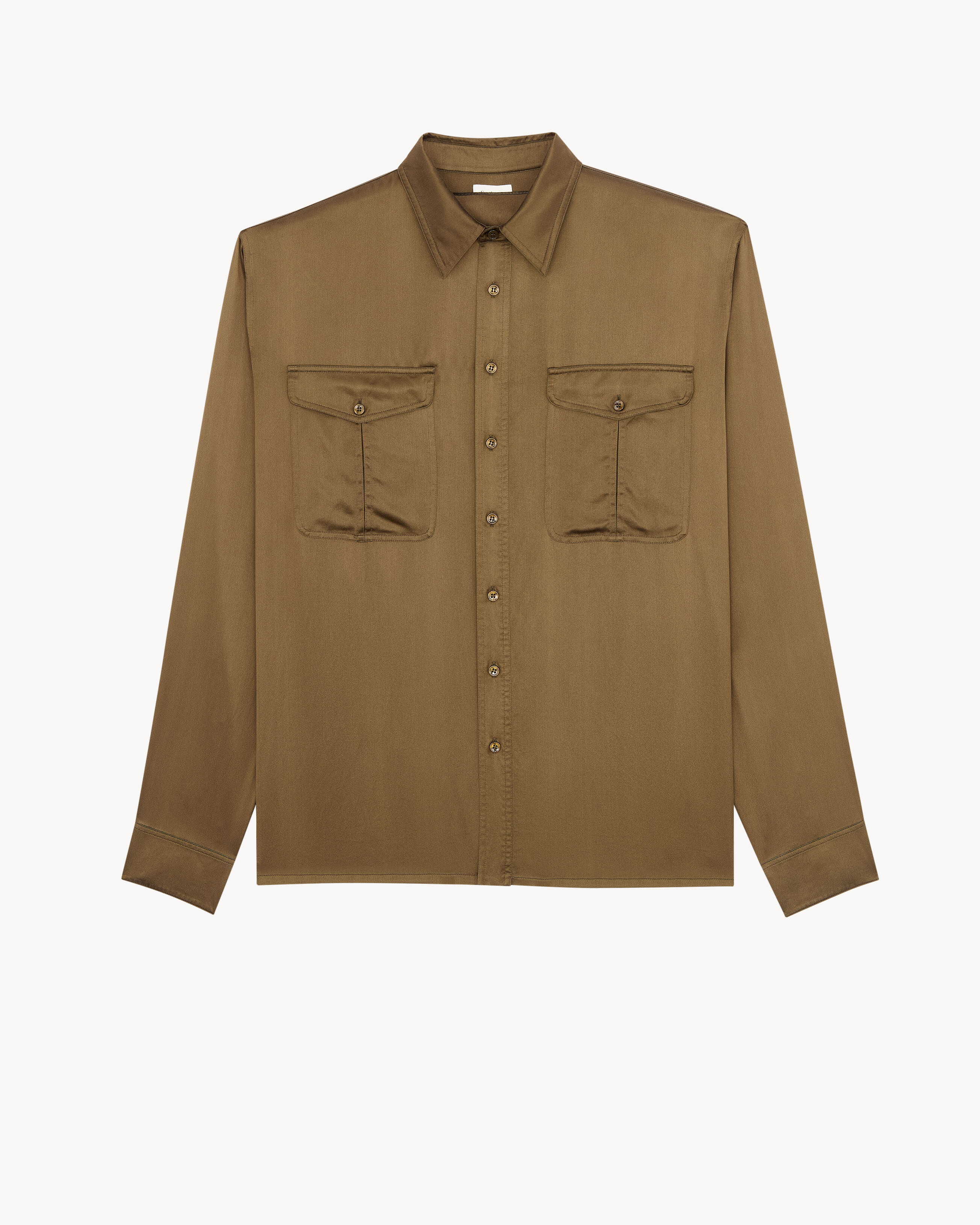 shirt in silk