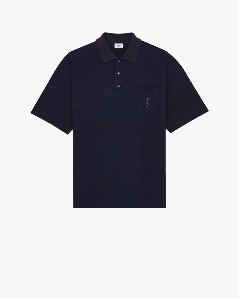polo in silk and cotton