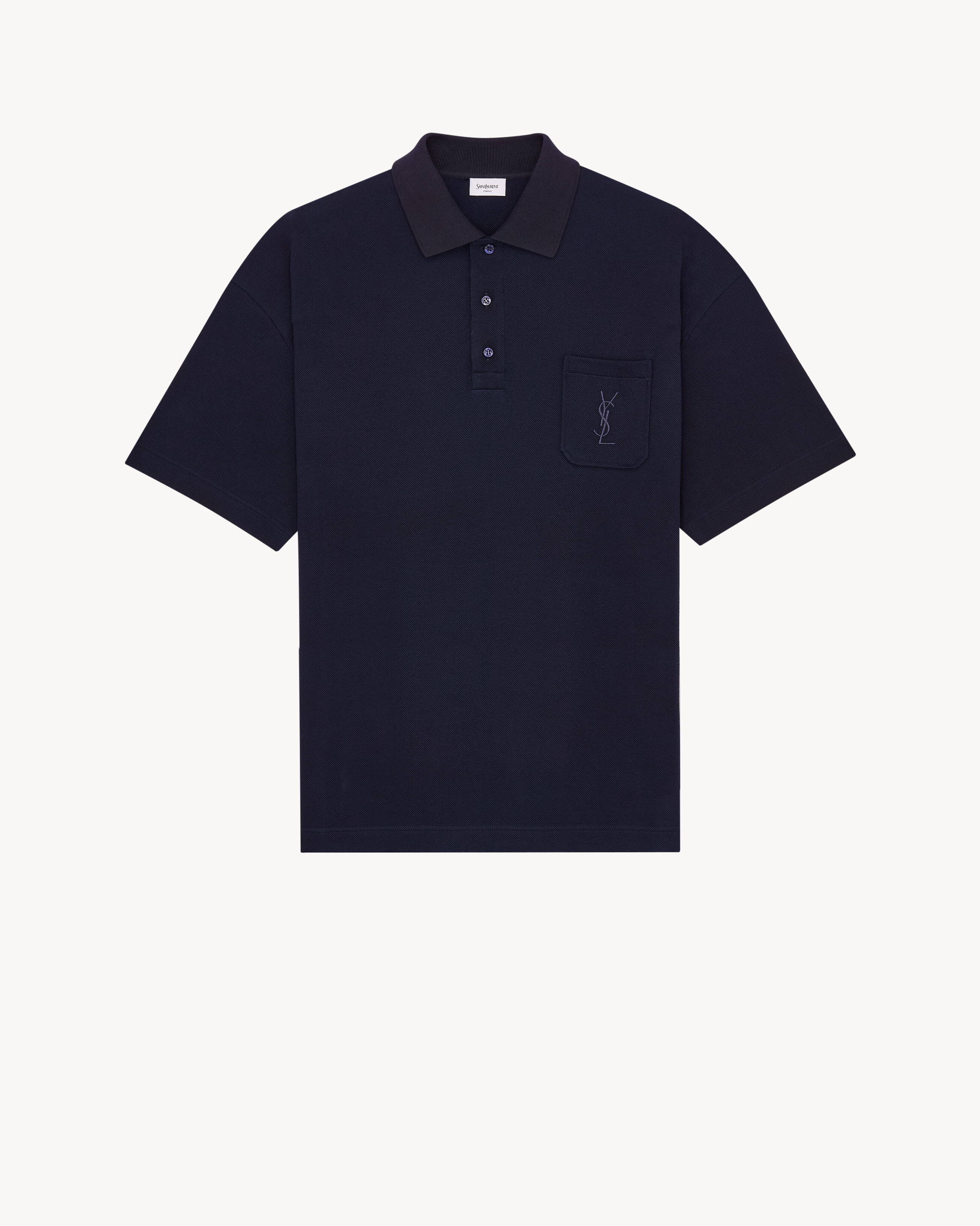 polo in silk and cotton