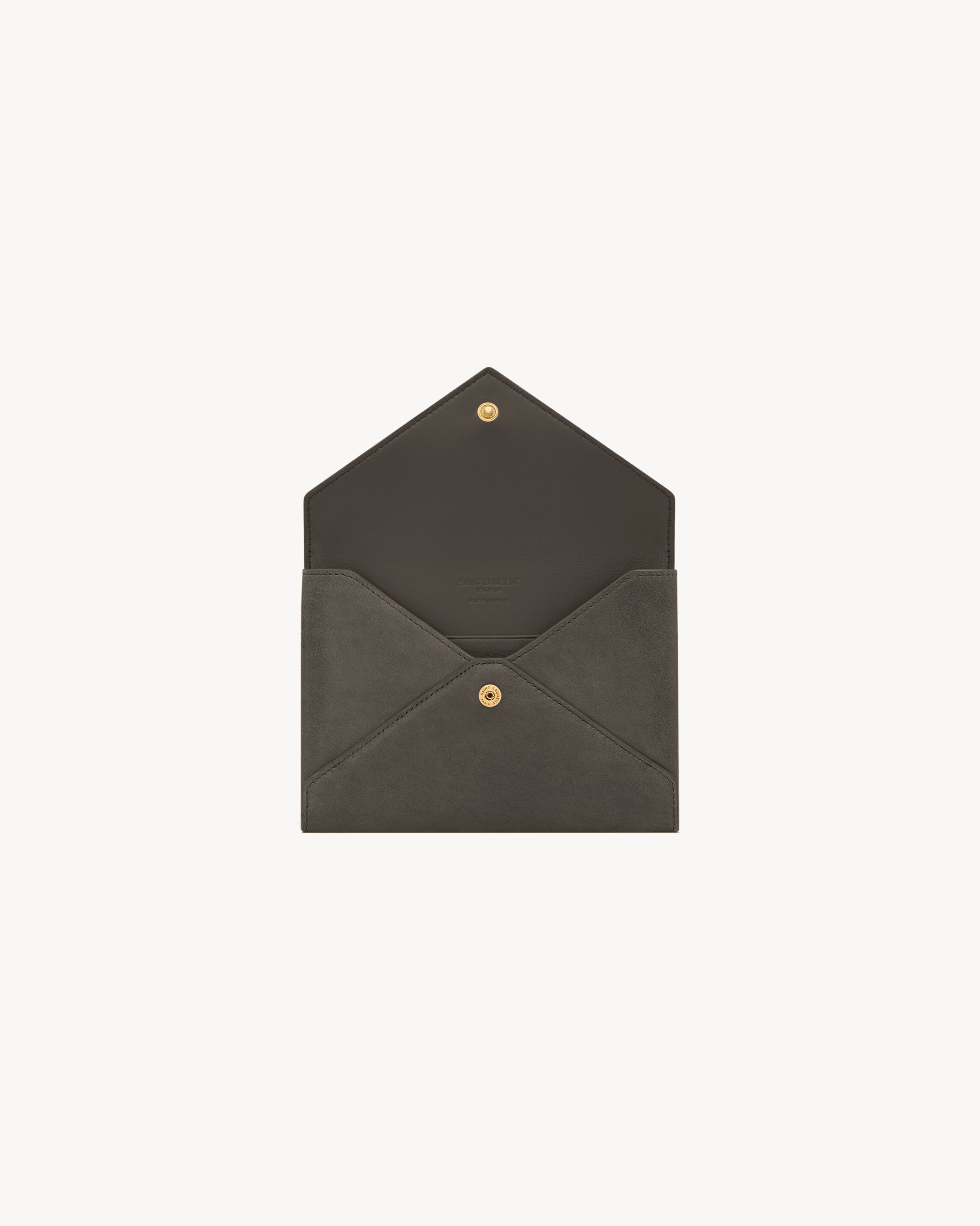 LETTER passport case in leather