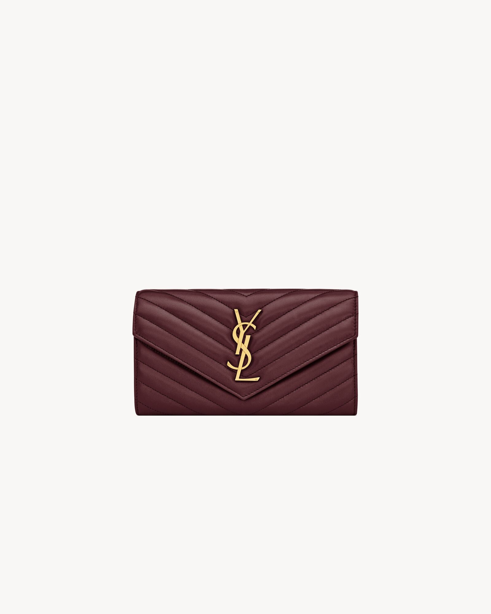 CASSANDRE large flap wallet in lambskin — 372264AAA446195