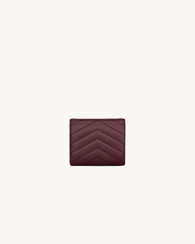 CASSANDRE multi-fold wallet in GRAIN DE POUDRE leather